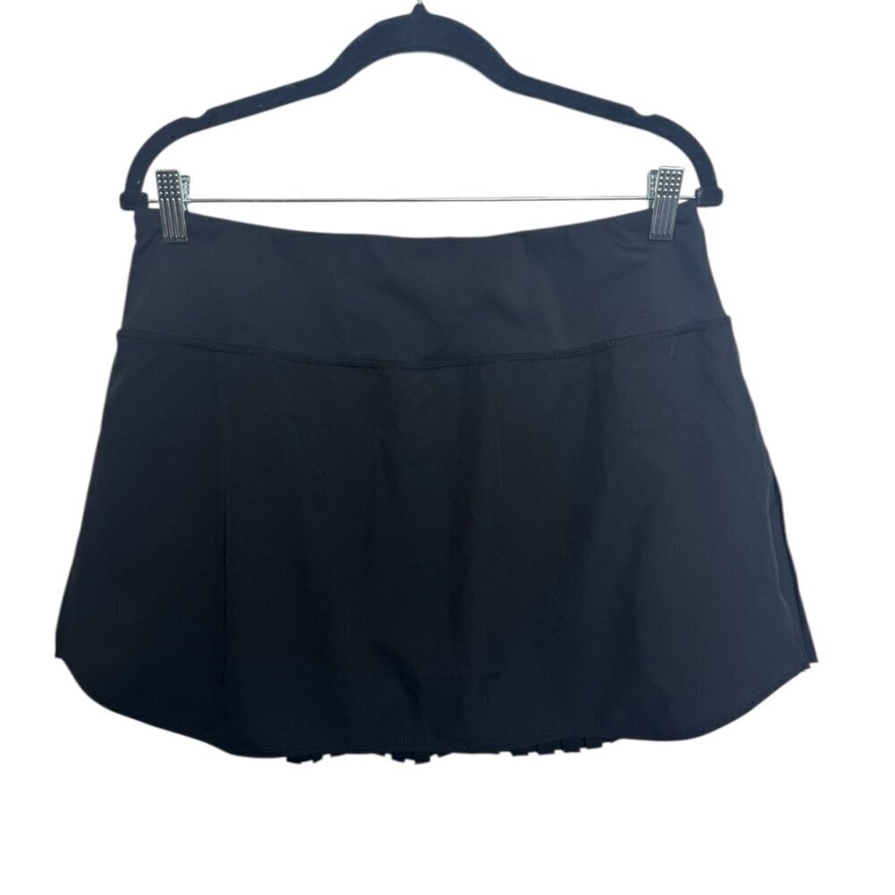 Baleaf Black Pleated Athletic Skort Size XL | Tennis Golf Running Activewear Ski